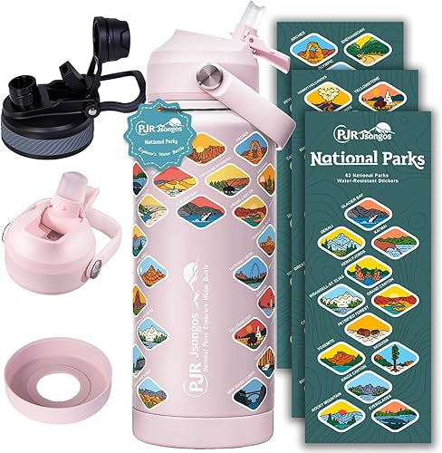 National Parks Garrafa Escritório com Adesivos