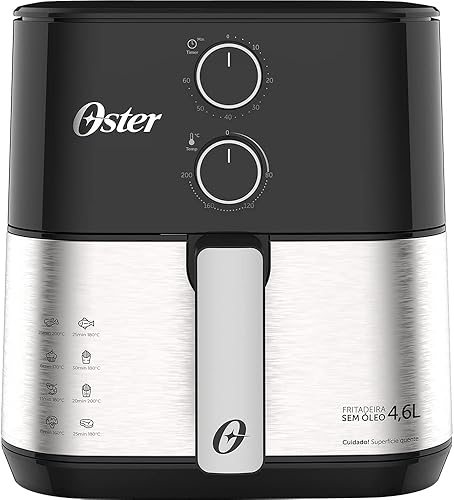 Oster OFRT520 Fritadeira Sem Óleo design premium